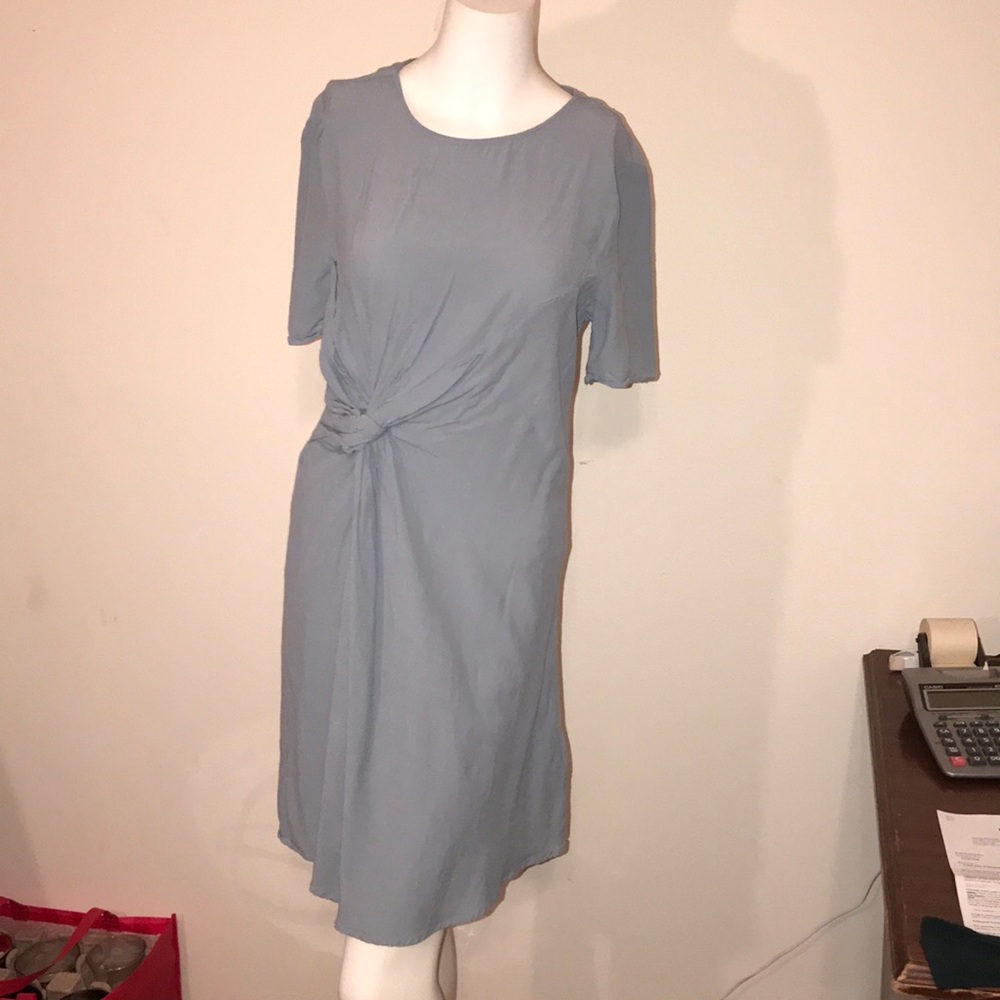 French blue H&M dress